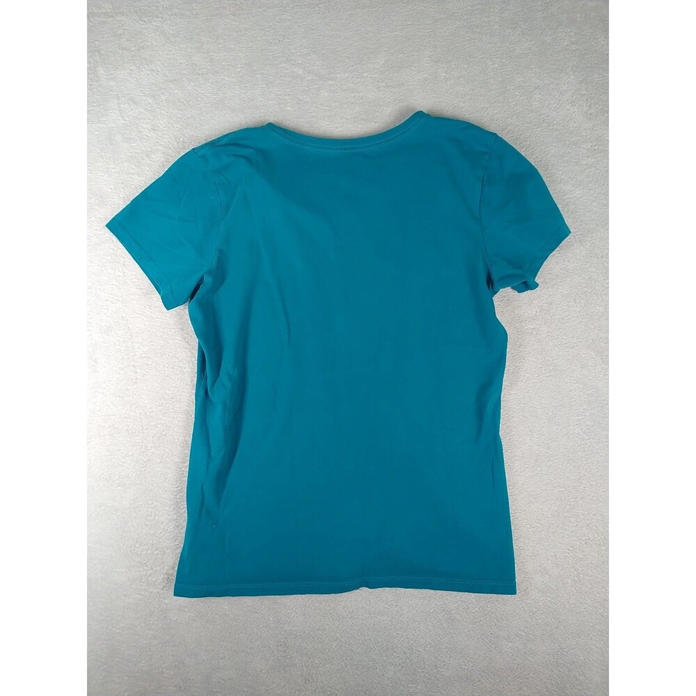 Life is Good This Is How I Roll Cat Yarn Green Crusher Tee Tshirt Women's Large - Picture 8 of 8